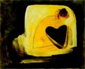 Black Heart in Yellow Stone
